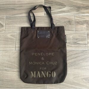Mango Dark Brown Designer Tote
